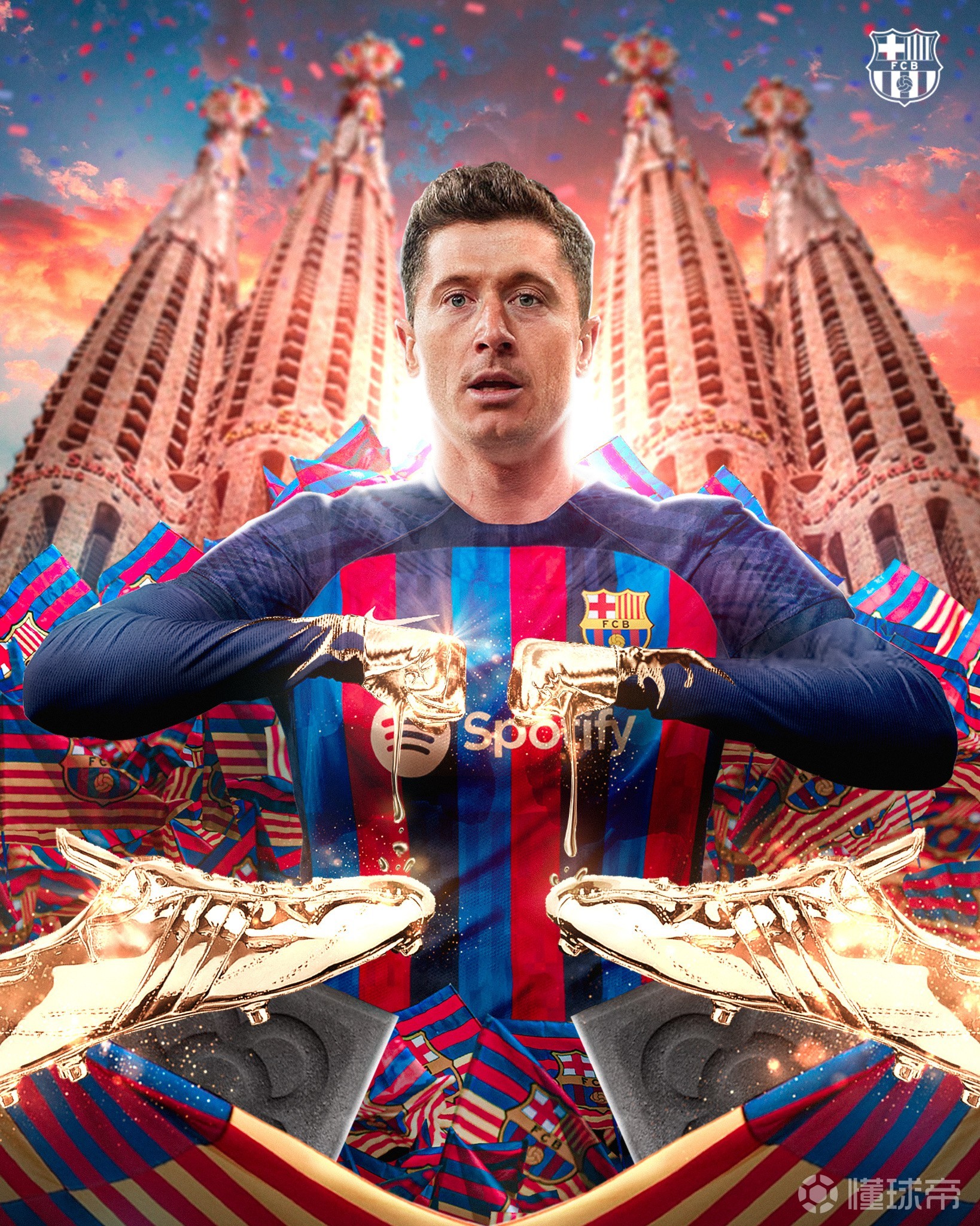 莱万突破单赛季进球纪录,巴萨止步八强的简单介绍 莱万突破单赛季进球纪录,巴萨止步八强的简单介绍