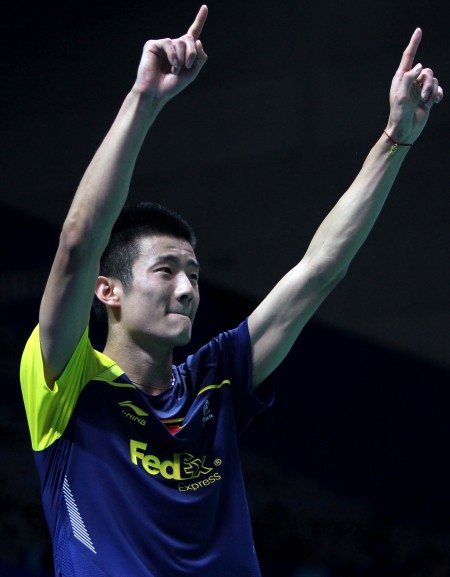 包含中国羽毛球队横扫印尼羽毛球队，谌龙打破历史纪录的词条